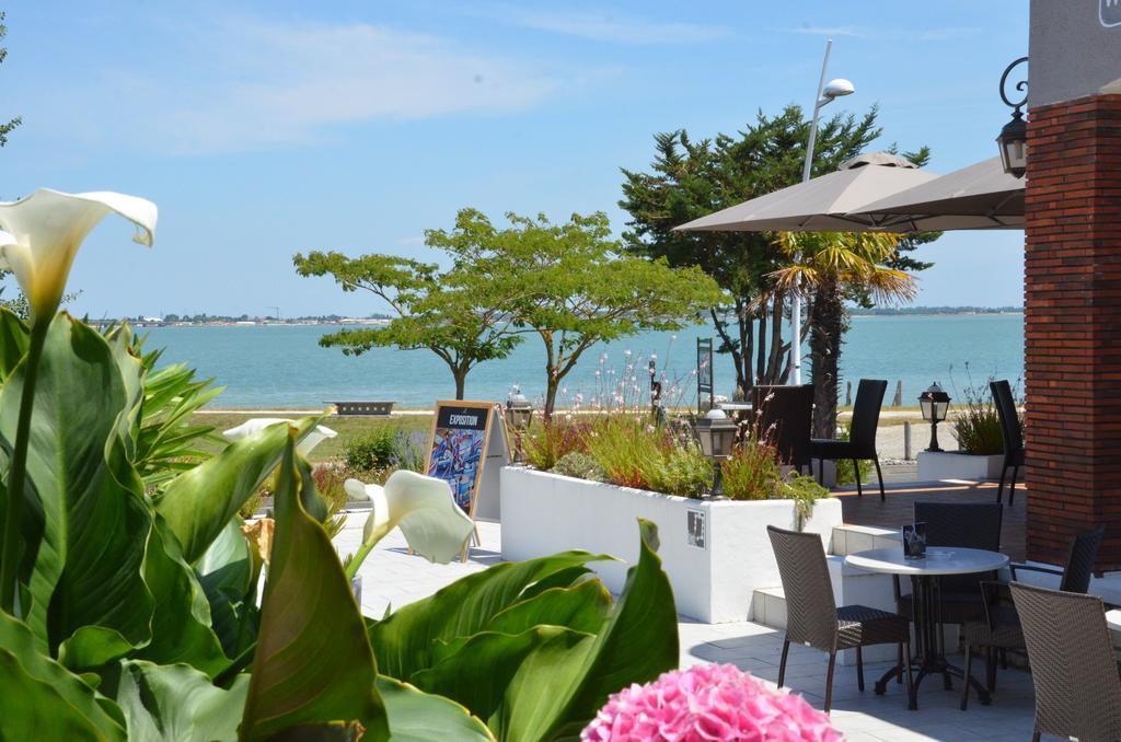Hotel Et Spa Les Cleunes Oleron แซ็ง-โทรจง-เลส์-แบ็งส์ ภายนอก รูปภาพ