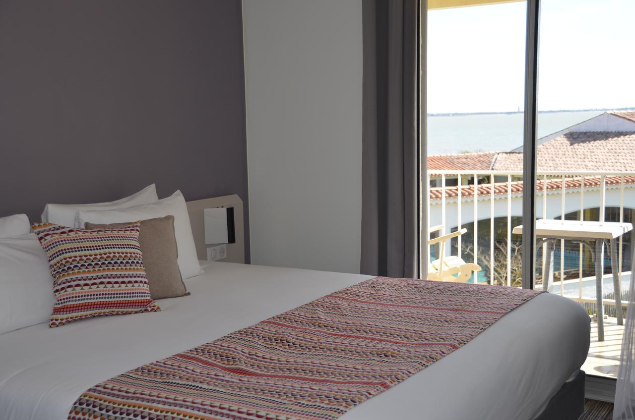 Hotel Et Spa Les Cleunes Oleron แซ็ง-โทรจง-เลส์-แบ็งส์ ภายนอก รูปภาพ