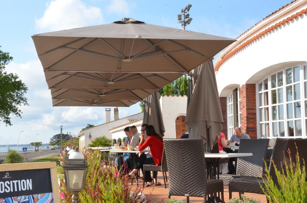 Hotel Et Spa Les Cleunes Oleron แซ็ง-โทรจง-เลส์-แบ็งส์ ภายนอก รูปภาพ