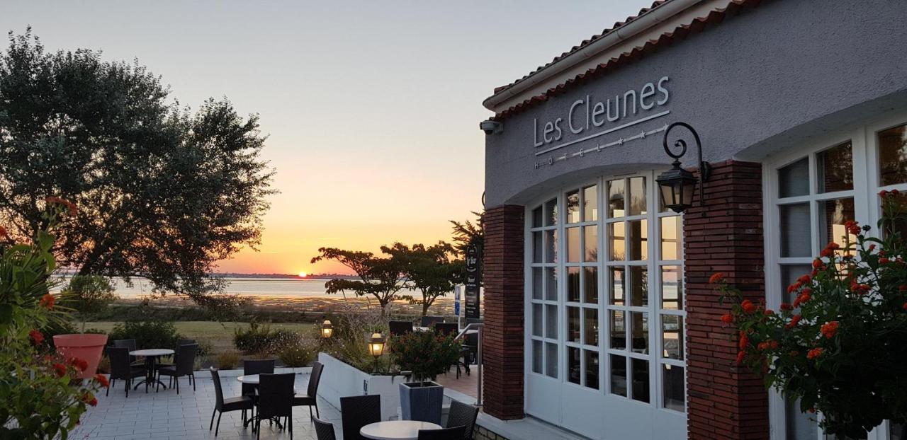 Hotel Et Spa Les Cleunes Oleron แซ็ง-โทรจง-เลส์-แบ็งส์ ภายนอก รูปภาพ