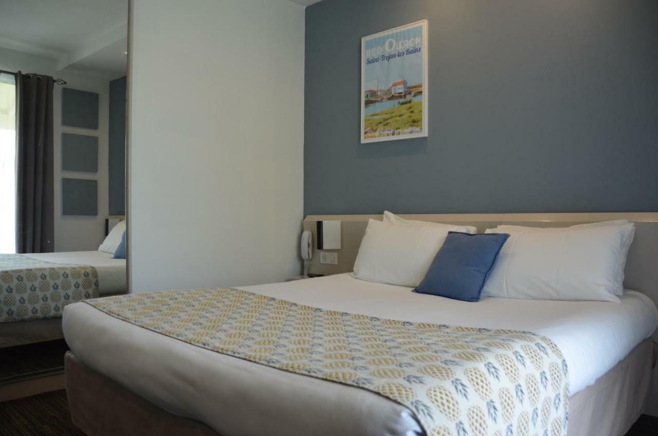 Hotel Et Spa Les Cleunes Oleron แซ็ง-โทรจง-เลส์-แบ็งส์ ภายนอก รูปภาพ